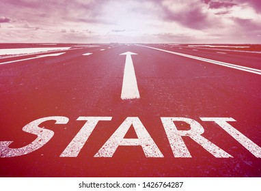 Beginning Path Start Symbol Initiation New Stock Photo 1426764287 ...