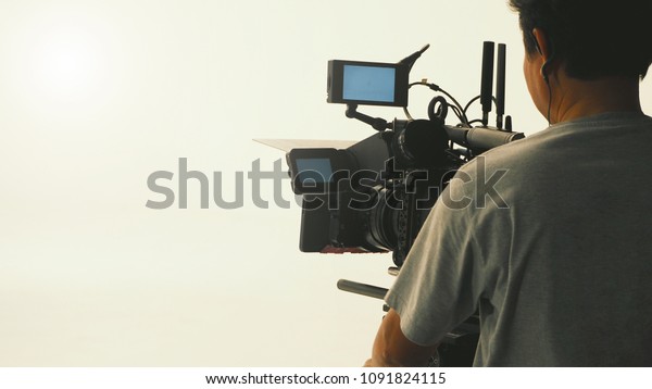 Behind Scenes Video Production Big Studio Stock Photo Edit Now