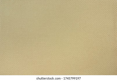 The Beige Aida Cotton Fabric Of Uniform Weave For Cross Stitch.