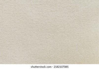 Beige Canvas, Fine Beige Fabric Texture As Background