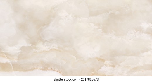 Beige color onyx marble texture background for interior flooring texture and ceramic granite tiles surface