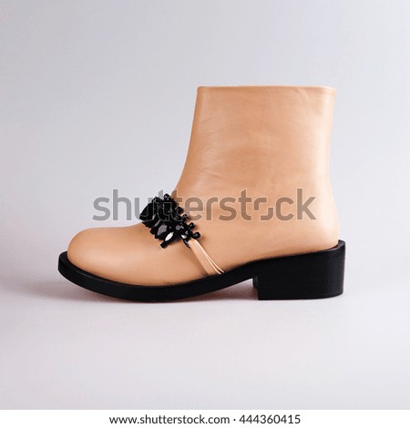 beige female shoes