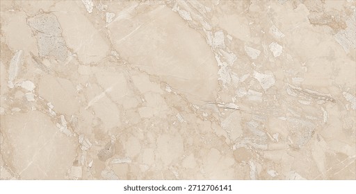 Beige Marble Texture Background, High Resolution Italian Slab Marble Texture For Interior Abstract Home Decoration Used Ceramic Wall Tiles And Floor Tiles Surface Background.