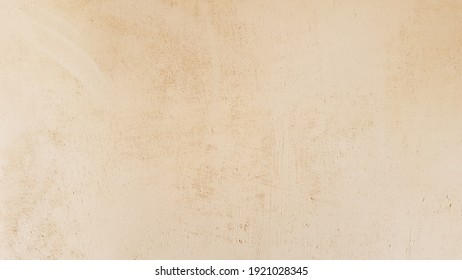 Beige Matt Plaster Wall Close-up. Decorative Venetian Plaster.