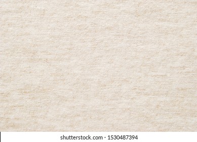 Beige Melange Heather Fabric Texture As Background