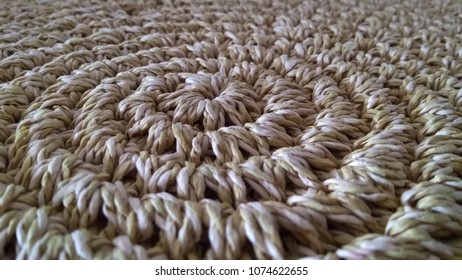 Beige Sisal Rug Decoration 