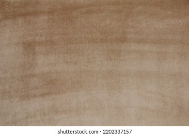 Beige, Soft Velour. Background Of Fabric