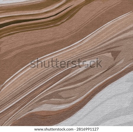 Beige white marble texture wave painting Background abstract pattern texture design sand fluid acrylic pour techniques.movement of sand dunes tides desert concept style bg vibrant natural movements like waves cascading water polished marble stone.Textile and product design throw pillows, ceramic coaster designs, phone cases, and beach towels.