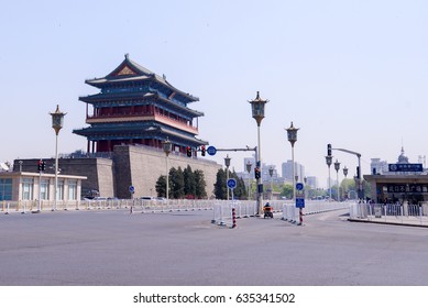 Beijing, China : April 14, 2017 - Mausoleum Of Mao Zedong, Is The Final Resting Place Of Mao Zedong, Chairman Of The Politburo Of The Communist Party Of China.