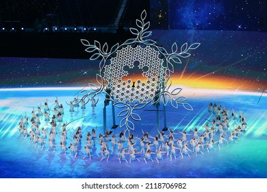 Beijing, China - February 4, 2022: Opening Ceremony Of The Winter Olympic Games


