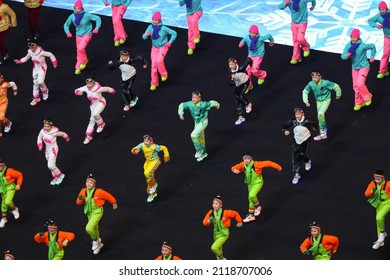 Beijing, China - February 4, 2022: Opening Ceremony Of The Winter Olympic Games


