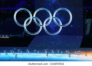 Beijing, China - February 4, 2022: Opening Ceremony Of The Winter Olympic Games


