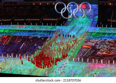 Beijing, China - February 4, 2022: Opening Ceremony Of The Winter Olympic Games


