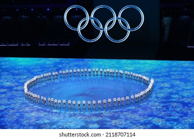 Beijing, China - February 4, 2022: Opening Ceremony Of The Winter Olympic Games


