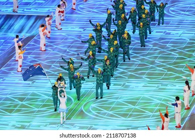 Beijing, China - February 4, 2022: Opening Ceremony Of The Winter Olympic Games


