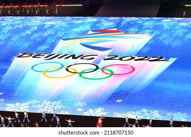 Beijing, China - February 4, 2022: Opening Ceremony Of The Winter Olympic Games


