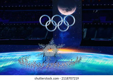 Beijing, China - February 4, 2022: Opening Ceremony Of The Winter Olympic Games


