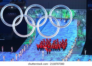 Beijing, China - February 4, 2022: Opening Ceremony Of The Winter Olympic Games


