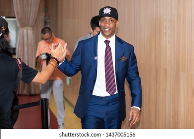 Beijing, China - June 28, 2019: Stephon Marbury Is Introduced As New Head Coach Of CBA Team Beijing Royal Fighters.