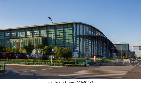 BEIJING, CHINA - OCT 10, 2014: China National Convention Center In Beijing, China. 