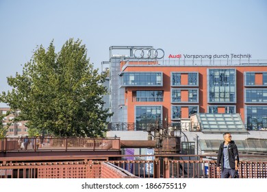 Beijing, China - Oct, 2019: 798 Art Zone In Chaoyang District.