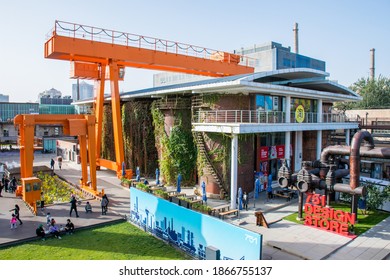 Beijing, China - Oct, 2019: 798 Art Zone In Chaoyang District.