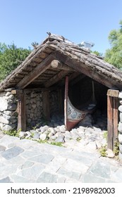 BEIJING, CHINA, SEPTEMBER 19, 2020: China's Ethnic Minority Architecture Of Chinese Ethnic Culture Park