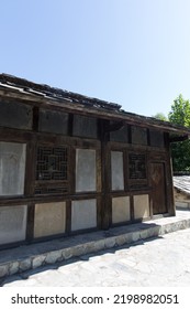 BEIJING, CHINA, SEPTEMBER 19, 2020: China's Ethnic Minority Architecture Of Chinese Ethnic Culture Park