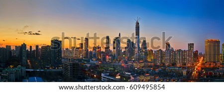 Beijing skyline and landmarks