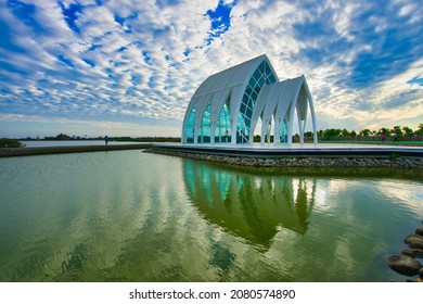 Beimen Crystal Church, Tainan City, Taiwan. Nov. 11 2021: Although It Is Called A Church, It Is Not A Christian Religious Site And There Is No Clergy Such As A Pastor Or Priest Present.