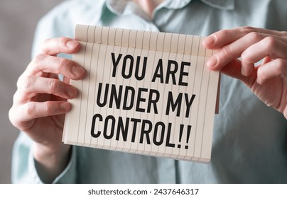 Being controlled against your will is a serious problem. Reach out for help if you or someone you know is facing this issue. Find resources to break free from the situation.