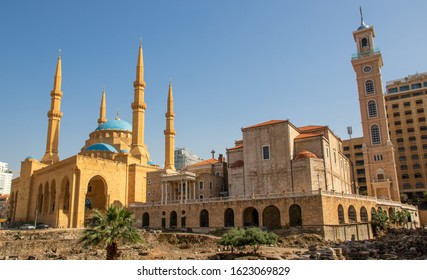 Mohammad Alamin Mosque Beirut Capital City Stock Photo (Edit Now ...