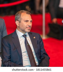 Beirut - Lebanon - June 07-2019, Lebanese Foreign Minister Gebran Bassil