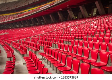 Bejing, China - July 1, 2011 : Inside The Olympic Stadium In Bejing