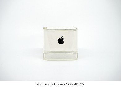 BEKASI, INDONESIA - February 23rd, 2021: IPod Shuffle Case, Photographed On A White Background.