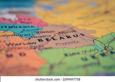 Belarus Map Background