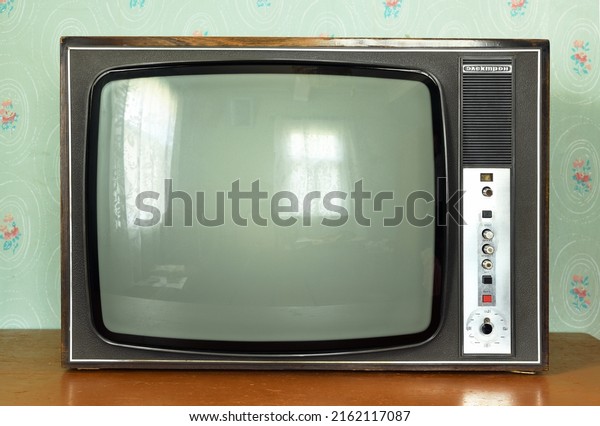 Belarus, Minsk - 15.04.2012:Since 1972,\
the Electron TV has been produced by the Lvov\
plant.