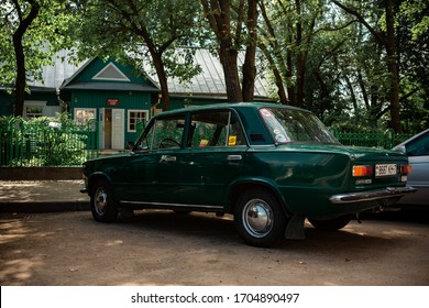 BELARUS, MINSK - JULY 29, 2019: Historical Center Of Minsk. Sights Of Minsk. The Streets Of The City Of Minsk.  House Museum Of First Congress Of The Russian Social Democratic Labour Party.