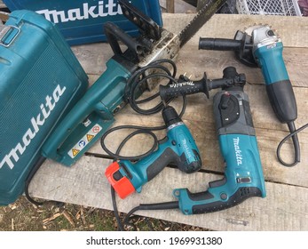 Belarus,minsk,2021.power Tool Professional Brand Makita