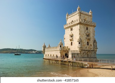 Belem Tower In Lisbon (Portugal)