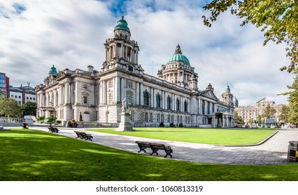 Belfast City Hall In Northern Ireland, UK