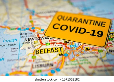 Belfast Coronavirus Covid-19 Quarantine Background