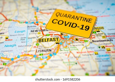 Belfast Coronavirus Covid-19 Quarantine Background