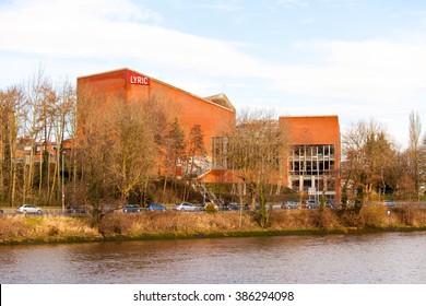 Belfast, County Antrim, Northern Ireland - March 04, 2016: Lyric Theatre, In The Stranmillis Area Of The City.