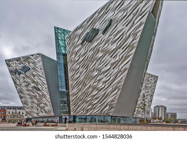 BELFAST, GREAT BRITAIN - AUGUST 22, 2019: Photo Of Museum 