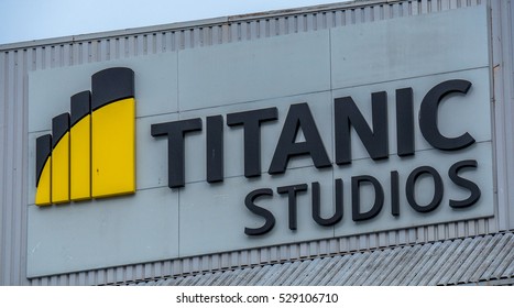 Belfast, Northern Ireland/United Kingdom - 29-11-2016 - Picture Of The Titanic Studios Located In Belfast. The Paint Hall Studios Are A Large Film Studio In Belfast, Northern Ireland. 