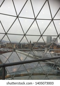 Belfast From Top Of Victoria Square