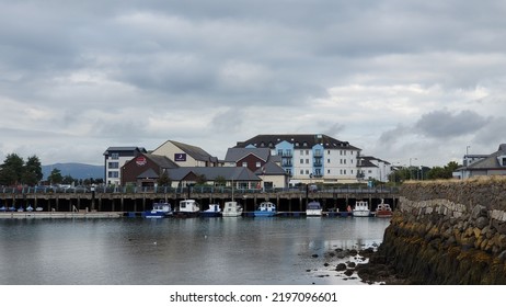 Belfast, The UK - 29 Th July 2022 - This Is Boats In Port Of Belfast