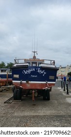 Belfast, The UK - 29 Th July 2022 - This Is Boats In Port Of Belfast