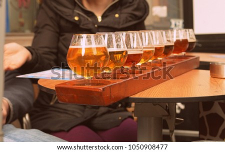 Belgian beer tasting 
